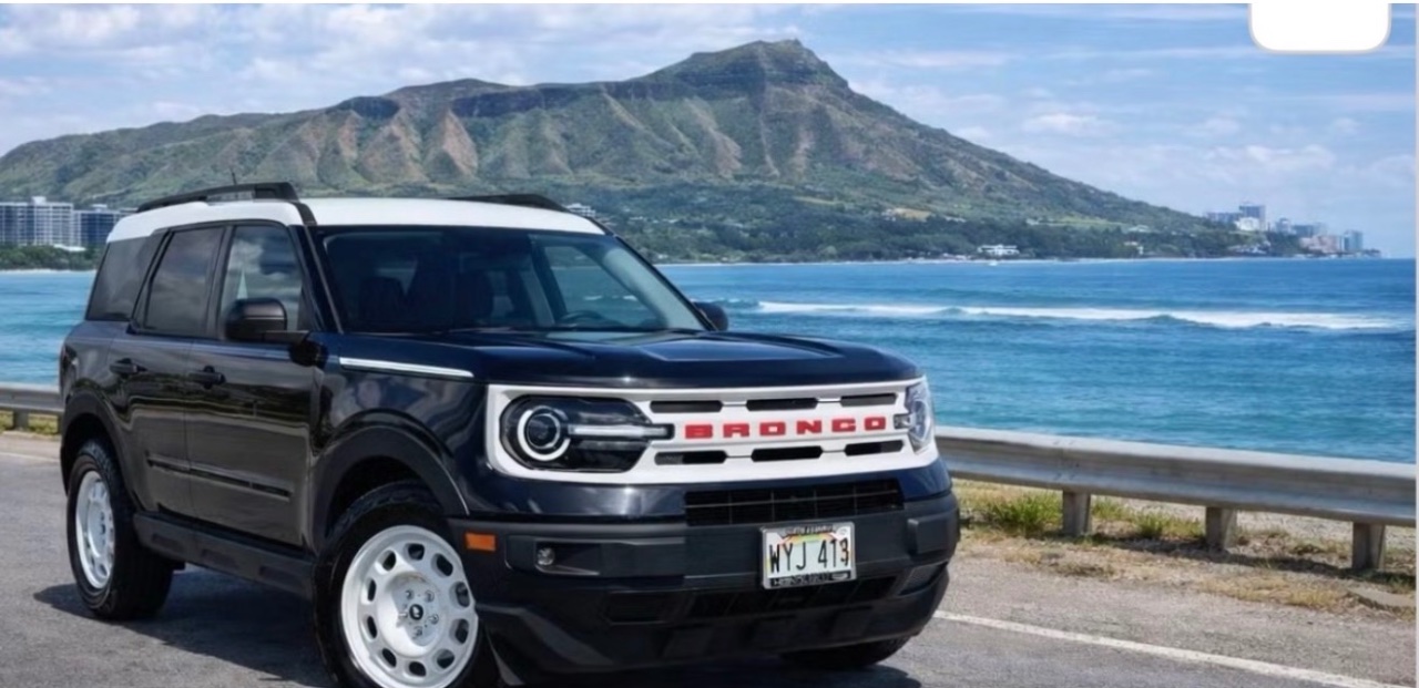 2023 Ford Bronco Sport Heritage Edition, photo 1 of 6, Island Luxe fleet on Oʻahu